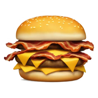 Bacon cheeseburger  sticker