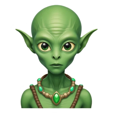 alien living in desert, accessories, just face  sticker