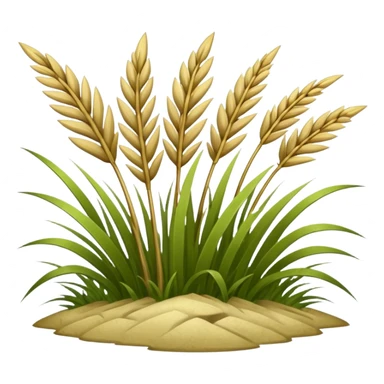 Khaki Grass sticker