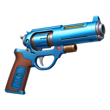 Star-Lord's quad blaster gun glowing sticker