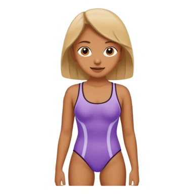 Tanning at the beach sticker