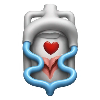 Heart valve Moses  sticker