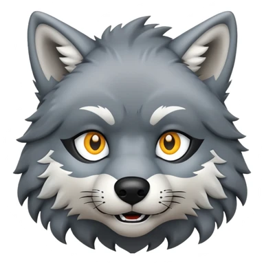 wolf in disguise sticker