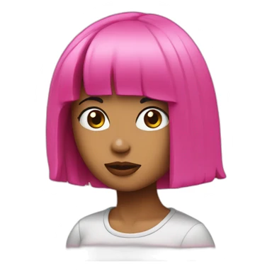 Lisa black ponk sticker