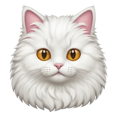 fluffy cat sticker