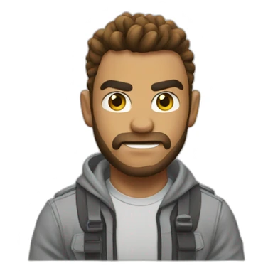 Fnf ferocious garrett sticker