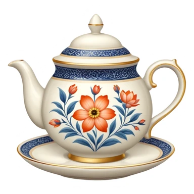 A pretty cup of tea  sticker