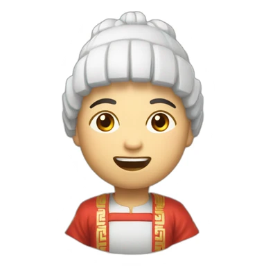 Chinois qui joue au jeux videos sticker