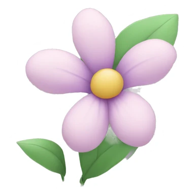 Pastel flower  sticker