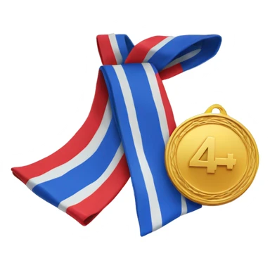 4th place medal sticker