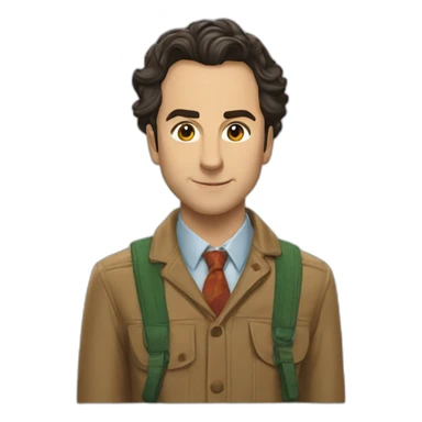 Léonard - big bang theory sticker