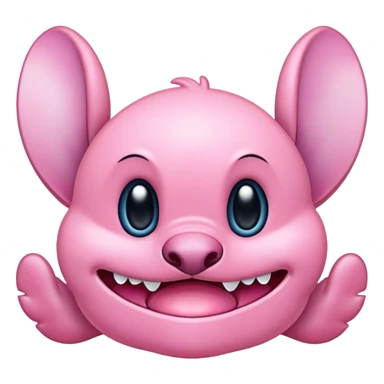 Light pink stitch from lilo and stitch sticker