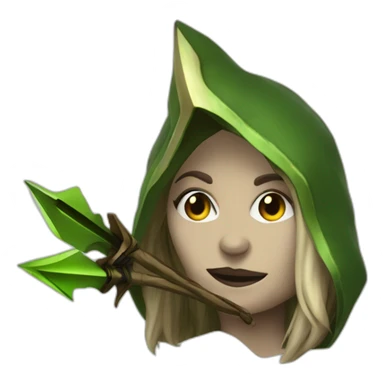 sylvanas with arrow sticker