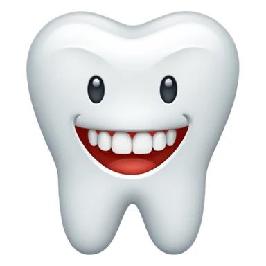 teeth icon sticker