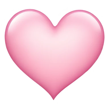 Light pink heart with twinkles around it sticker