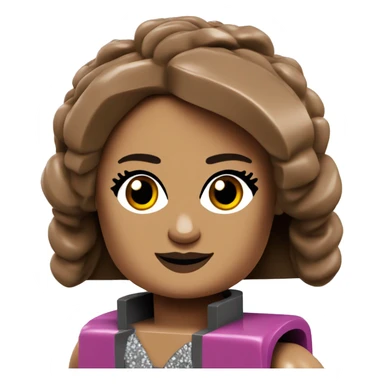 ARIANA GRANDE lego sticker