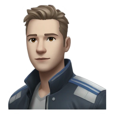 Connor detroit become human sticker
