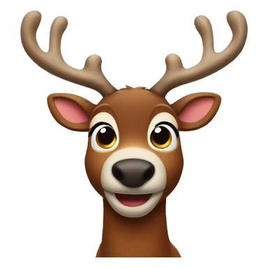 rudolph the red nosed reindeer sticker