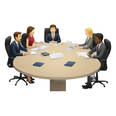 business meeting sticker