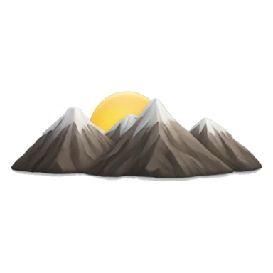 mountain sticker