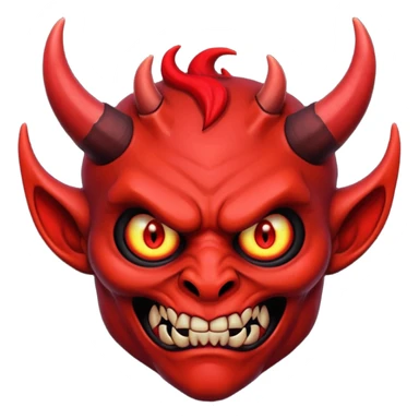 devil from bible sticker