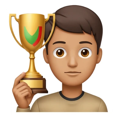 Create an emoji that reflects people that asks a lot of questions and get rewarded as most active participant in a training sticker