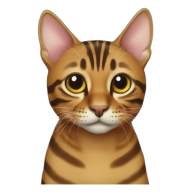 Toyger Cat sticker