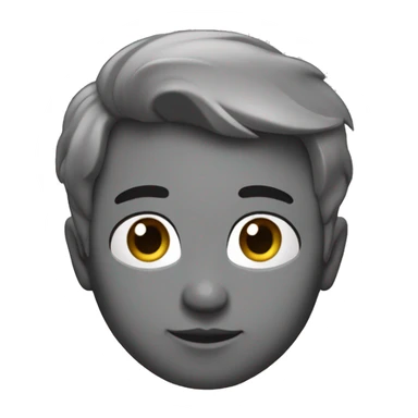 un mec qui fait un gro bisous  sticker