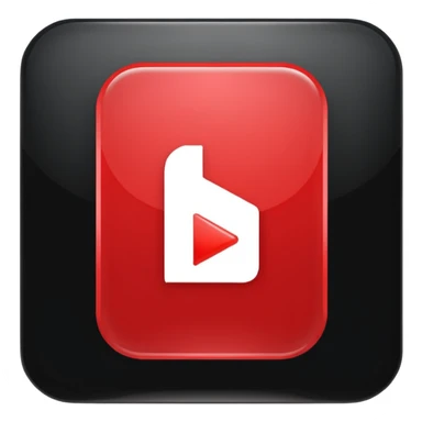 youtube logo play button animated sticker