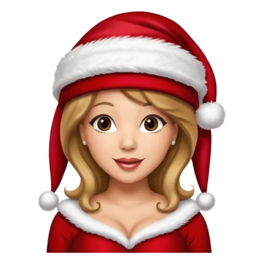 mariah carey christmas sticker
