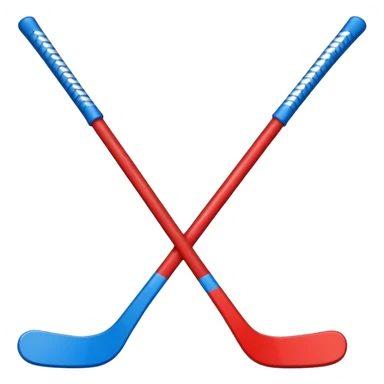 ice hockey stick (#00A3E0) and red (#F9423A) sticker