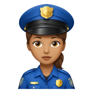 Female Police Officer sticker