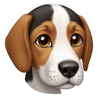 beagle puppy sticker