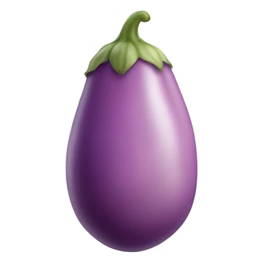 1 pastel Pink eggplant  sticker