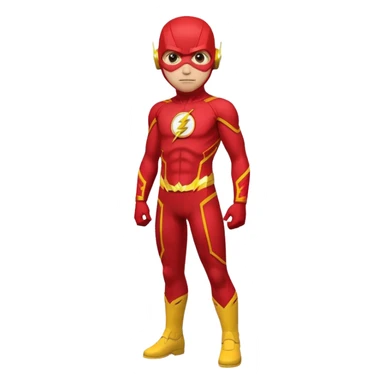 the flash standing sticker