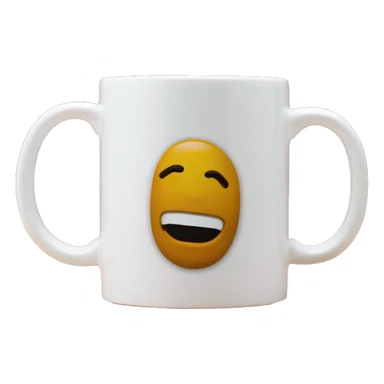 Mug with ‘central perk’ writing sticker