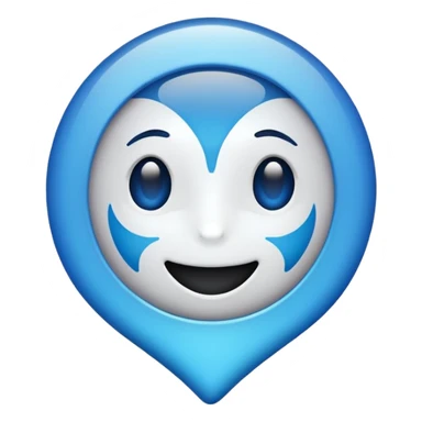 Create a tick tock varification Blue tick emoji sticker