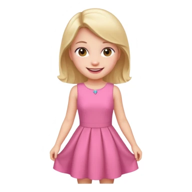 Clean girl pink sticker