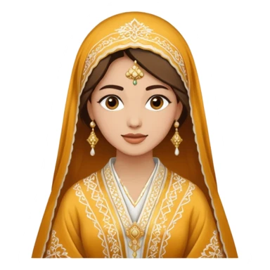 Robe mariage roi Mohammed VI sticker