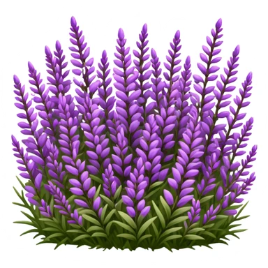 Field of Heather Flower sticker
