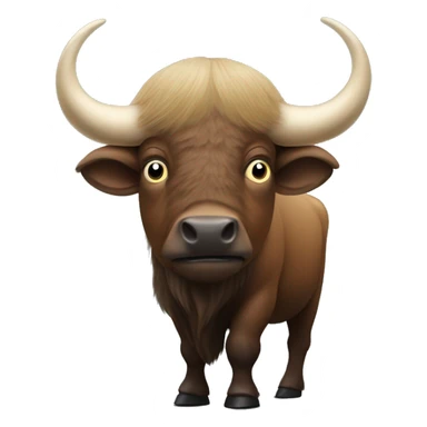 donald tusk on an european bison sticker