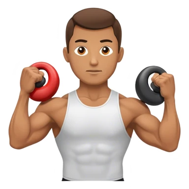 guy Kettlebell Exercises sticker