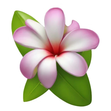 Frangipanier flower  sticker