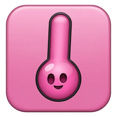 exclamation mark in color EA9197 sticker