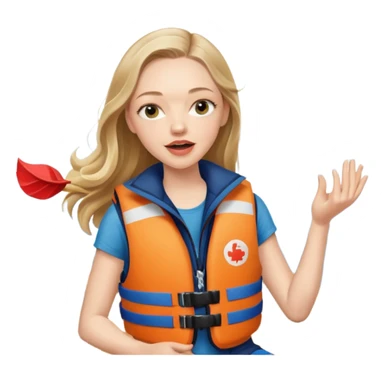 amanda seyfried singing on a boat sticker