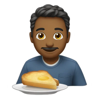 Un petit déjeuner sticker