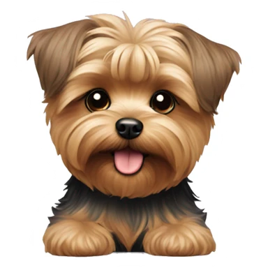 Yorkie poo sticker