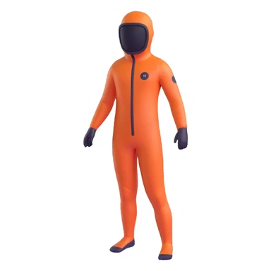 person in a stillsuit from Dune sticker