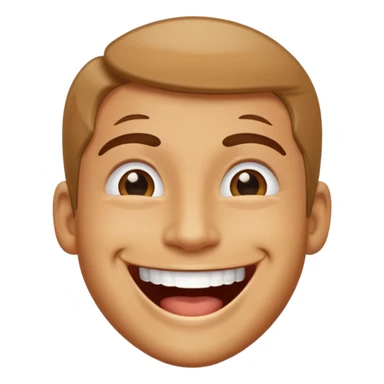 Crazy of laughing sticker