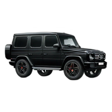 Black gwagon  sticker